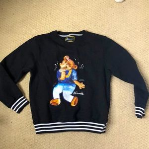 Crewneck Sweater: Bear the Beams